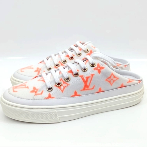 ✨️Authentic Louis Vuitton Stellar Open Back Sneaker Technical Fabric - Picture 15 of 15